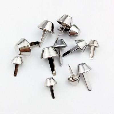 Lexing brass metal claw nail head for shoe bags accessories stud rivets for handbag metal button rivet clothing rivets