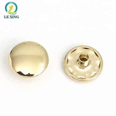 Wholesale fashion decorative snap  metal buttons custom logo buttons