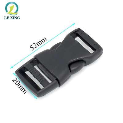 Wholesale cheap multipurpose backpack plastic buckle plastic lock buckle for bag