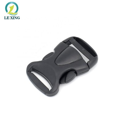 Wholesale custom backpack buckle  black plastic buckle plastic school bag buckle