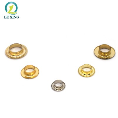 handbag accessory type and metal material plastic push eyelet ring for sale